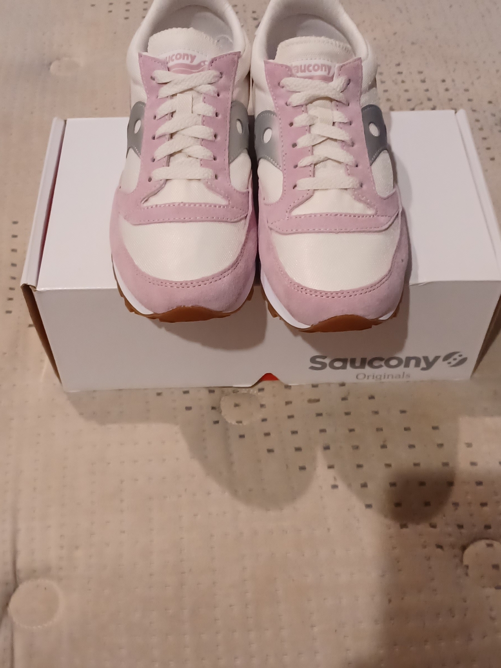 Saucony Pink & White Women's Sneakers